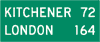 Photo of information/direction sign
