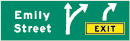 Photo of information/direction sign