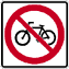 Photo of regulatory sign