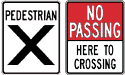 Photo of regulatory sign